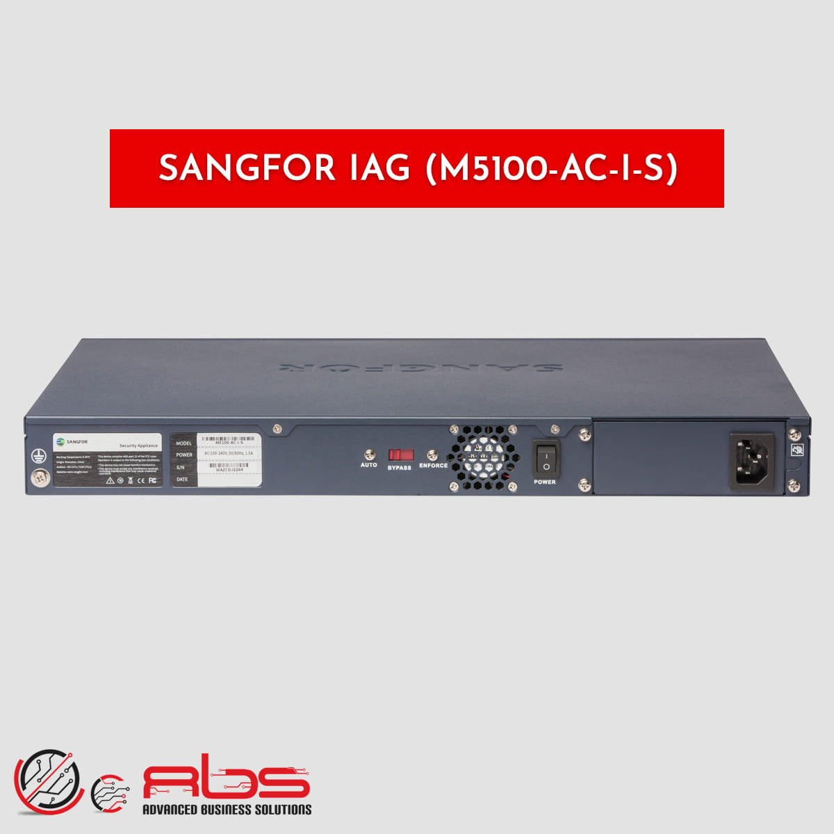 SANGFOR IAG (M5100-AC-I-S) - Image 2